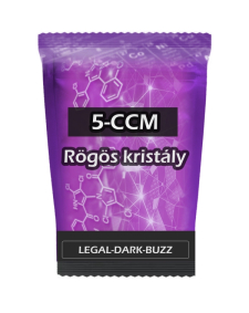 5-CCM rögös kristály