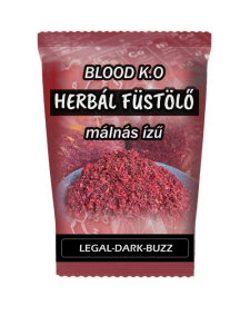 BLOOD K.O málnás ízű Herbál füstölő